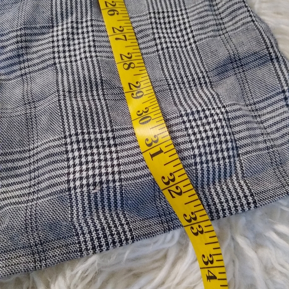 As U Wish women's Y2K black plaid Overall Dress Small - Picture 5 of 6